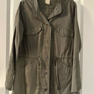 Faded Glory Khaki Utility Jacket
